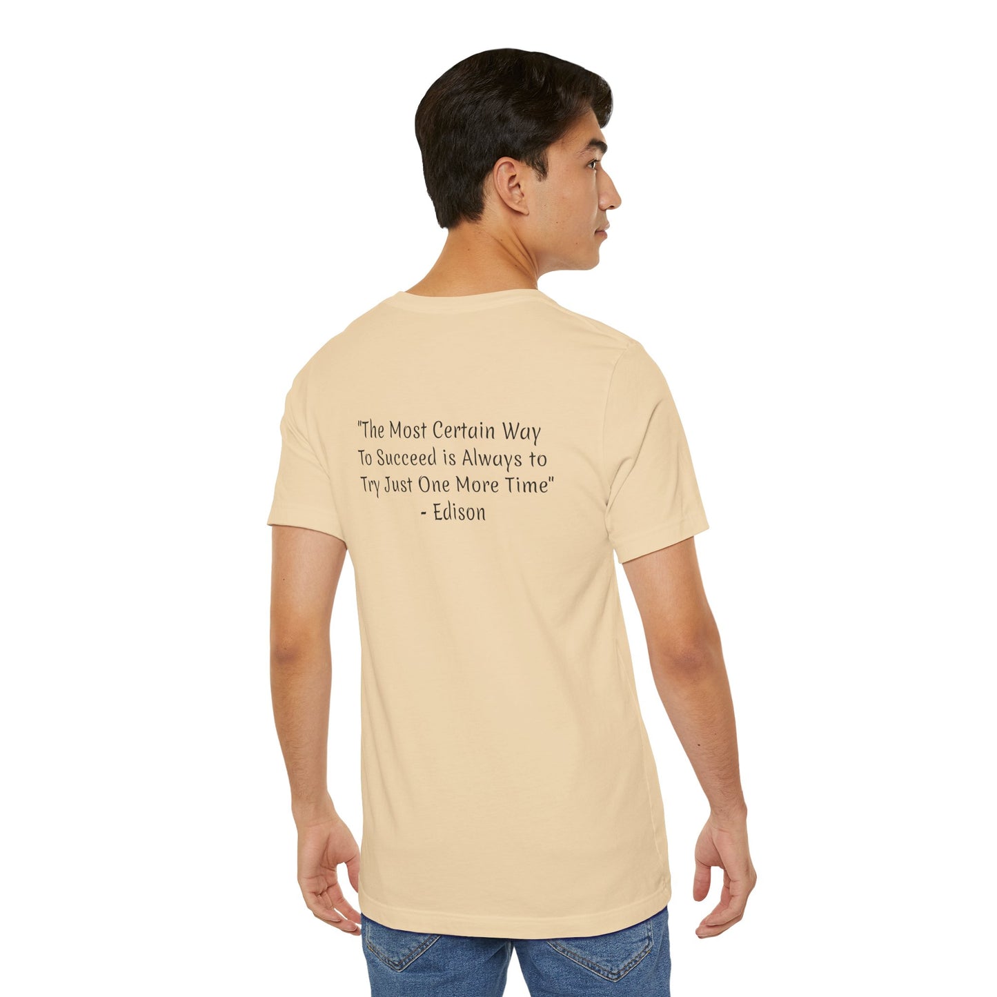 Digi-Gen Series: Edison Quote Tee - Unisex Jersey T-Shirt