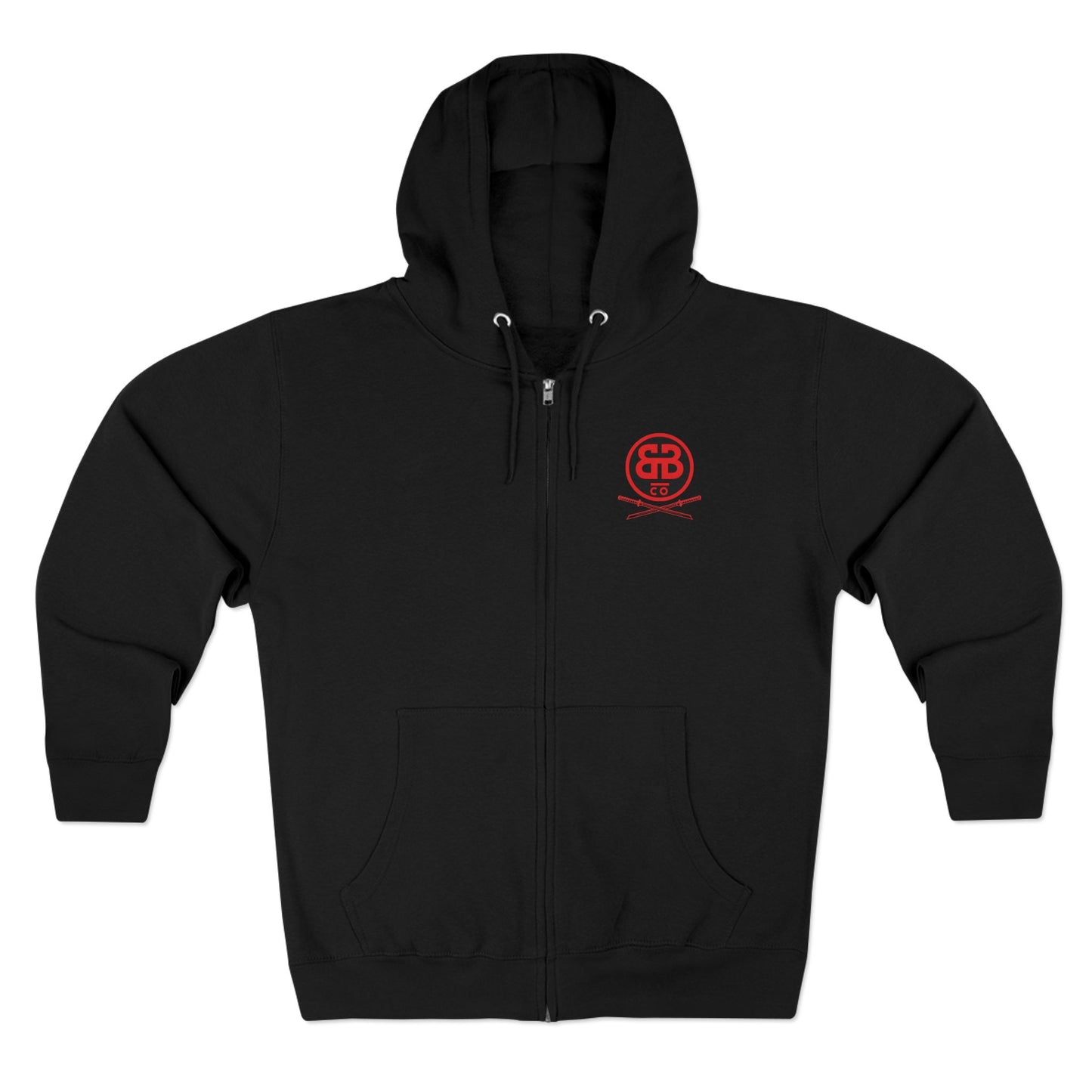 Yasuke Unisex Zip Hoodie - Cozy Samurai Style for Warriors