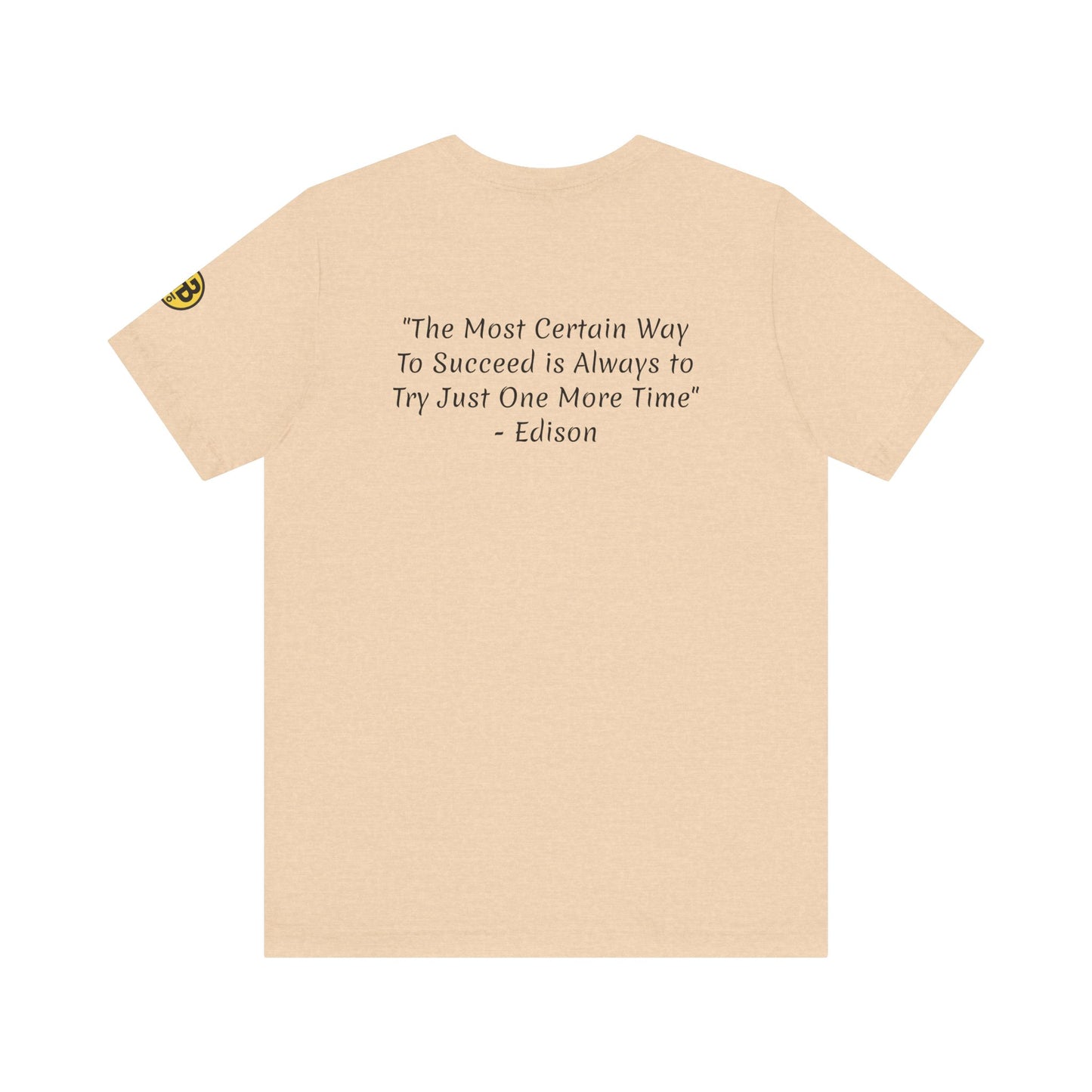 Digi-Gen Series: Edison Quote Tee - Unisex Jersey T-Shirt