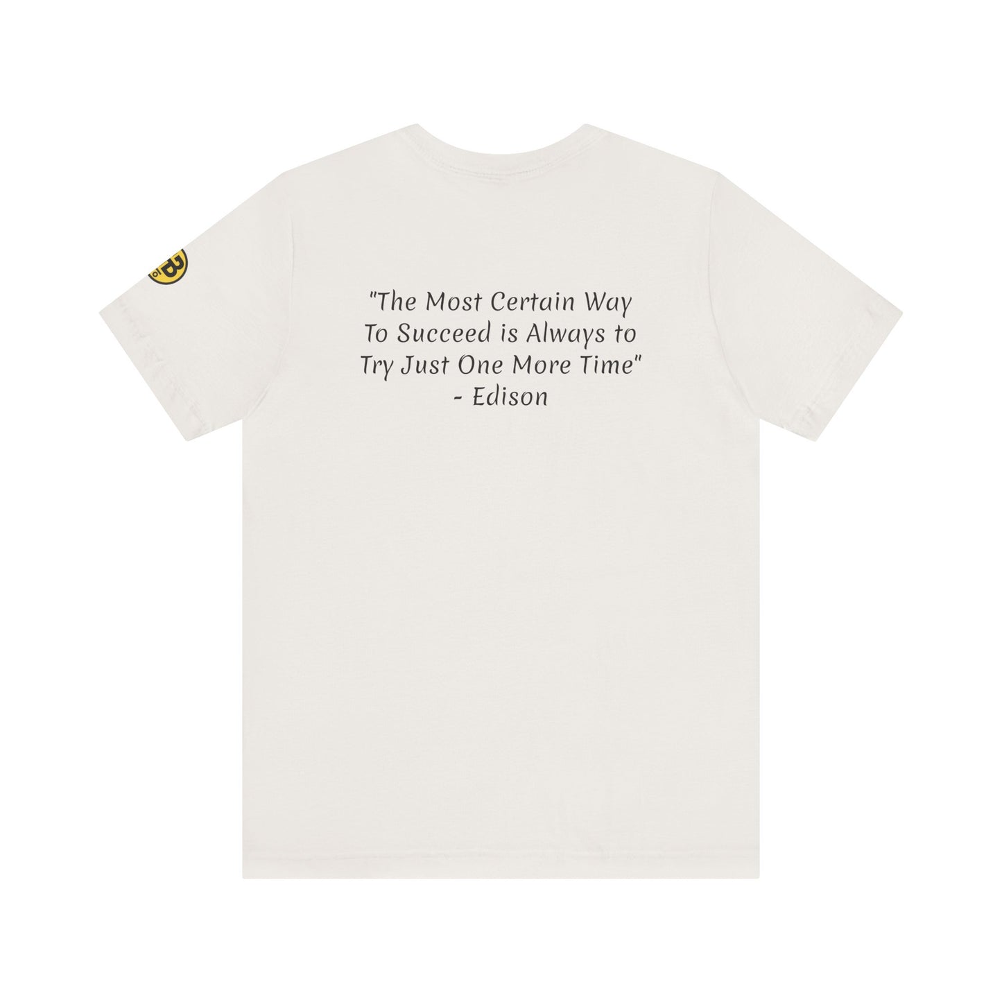 Digi-Gen Series: Edison Quote Tee - Unisex Jersey T-Shirt