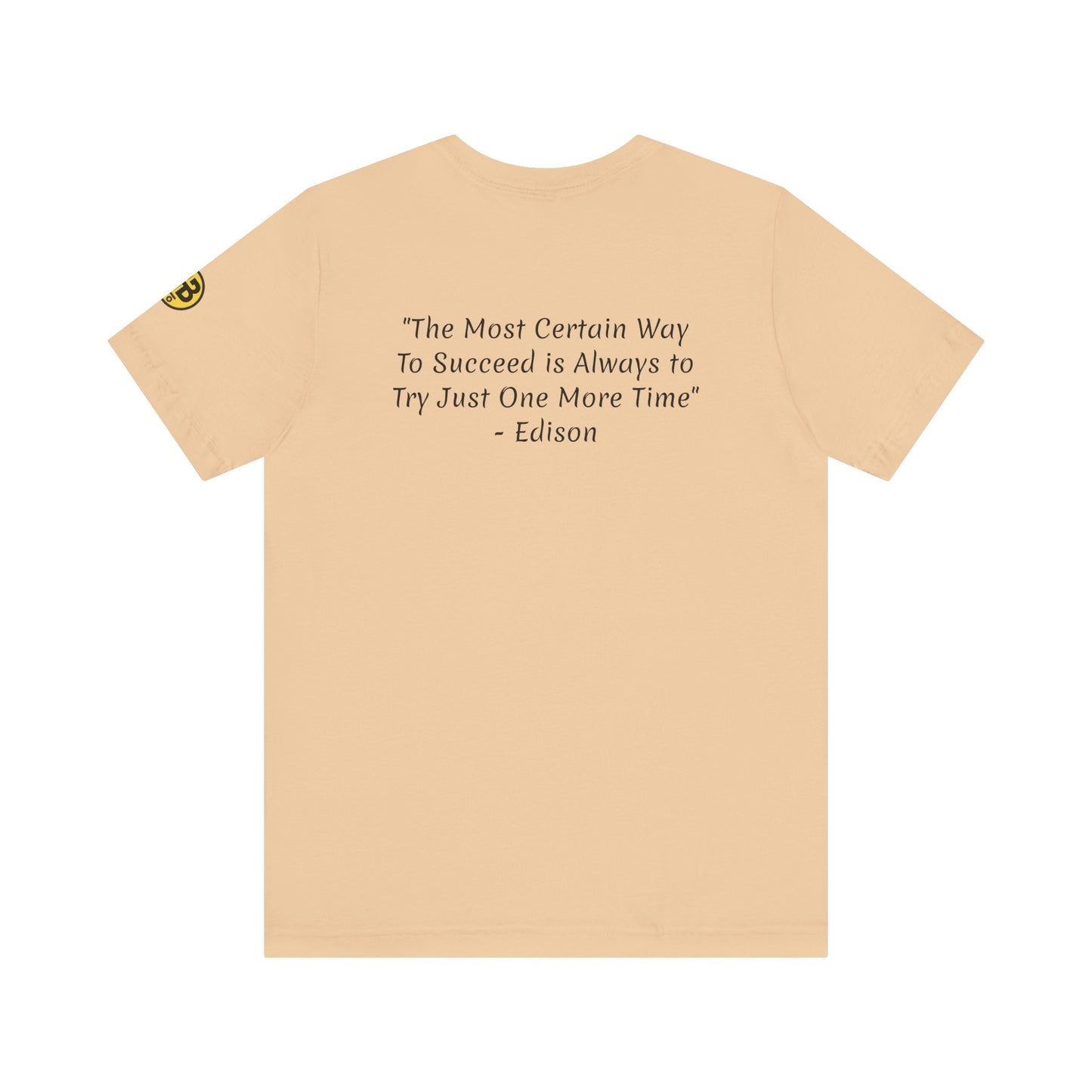 Digi-Gen Series: Edison Quote Tee - Unisex Jersey T-Shirt