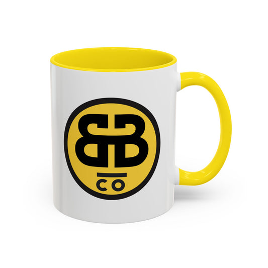 City of Champions Coffee Mug - Bold Black & Yellow Design