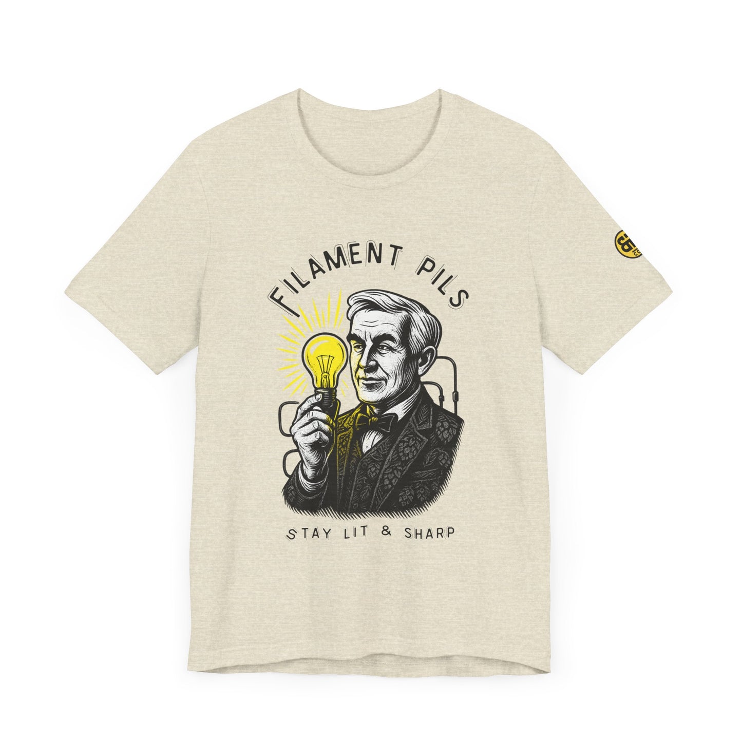 Digi-Gen Series: Edison Quote Tee - Unisex Jersey T-Shirt