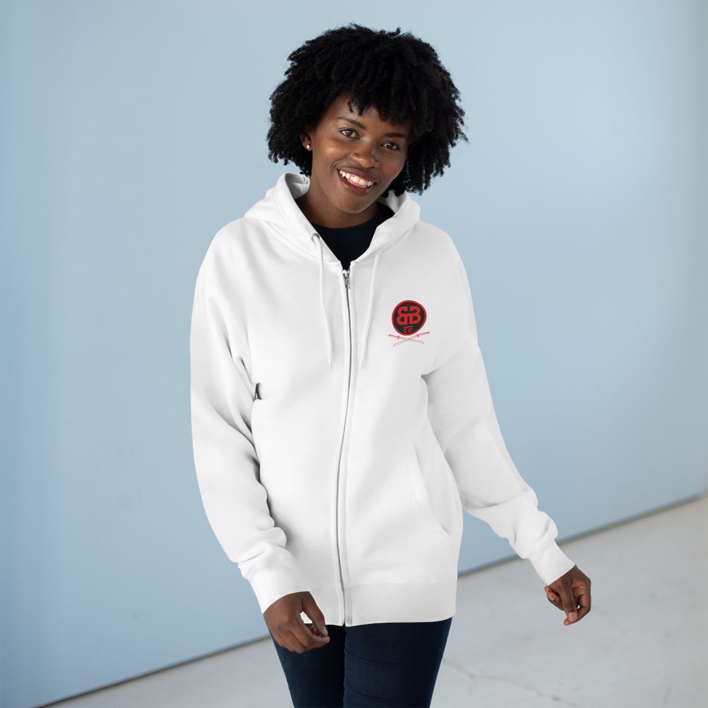 Yasuke Unisex Zip Hoodie - Cozy Samurai Style for Warriors