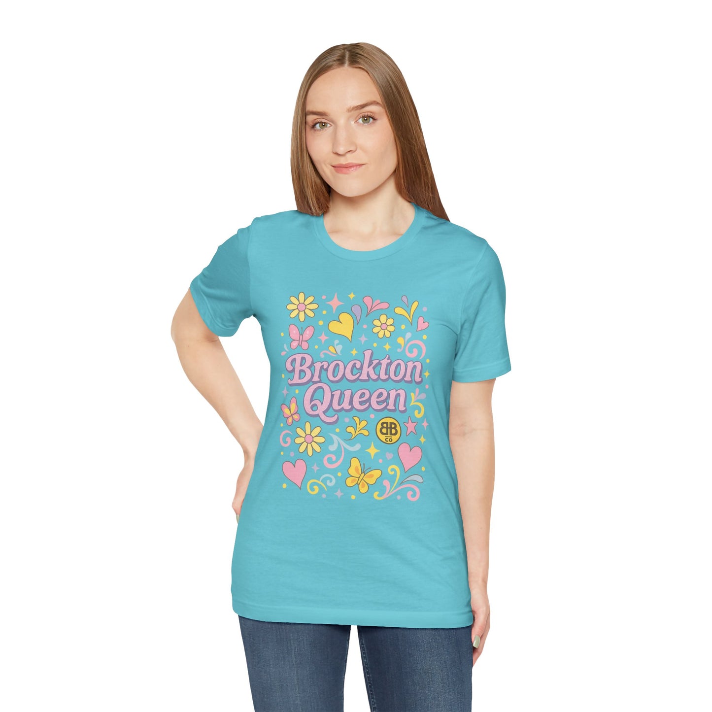 Digi-Gen Series: Brockton Queen Floral Graphic Tee